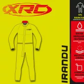 Płaszcz przeciwdeszczowy XRC 21102 Irandu żółty fluo rozmiar 2XL