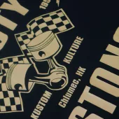 Rusty Pistons RPTSM93 Irwindale black