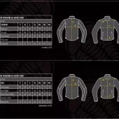 Kurtka motocyklowa Trilobite Acid Scrambler czarna rozmiar M