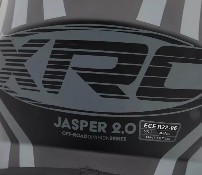 XRC MX Jasper Youth 2.0 black/grey vel. YL