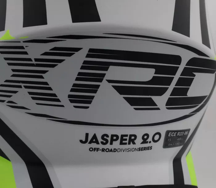 XRC MX Jasper Youth 2.0 black/white/fluo vel. YM