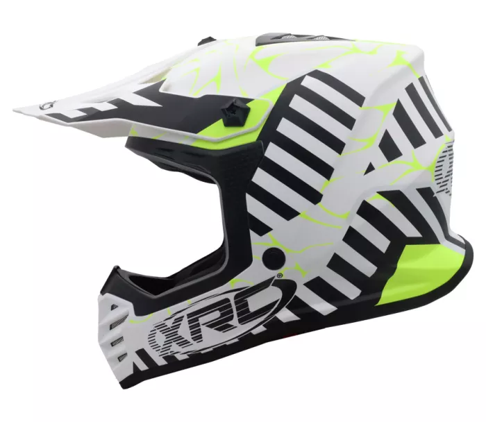 XRC MX Jasper Youth 2.0 black/white/fluo vel. YM