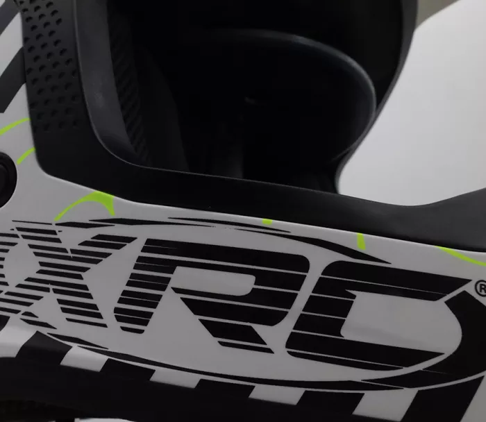 XRC MX Jasper Youth 2.0 black/white/fluo vel. YM