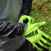 Rękawiczki MTB męskie Nabajk Jesteed fluo/black