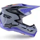 Kask motocrossowy Alpinestars Jettson SM3 grey/purple/black