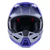 Kask motocrossowy Alpinestars Jettson SM3 grey/purple/black