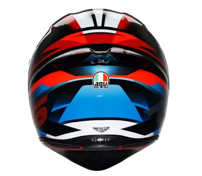 Integralny kask AGV K1S E2206 FASTLAP BLACK/RED/BLUE