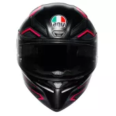 Kask motocyklowy AGV K1S E2206 SLING MATT BLACK/PINK vel. XS