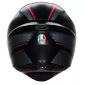 Kask motocyklowy AGV K1S E2206 SLING MATT BLACK/PINK vel. XS