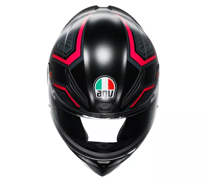 Kask motocyklowy AGV K1S E2206 SLING MATT BLACK/PINK vel. XS
