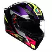 Kask motocyklowy AGV K1S E2206 FASTLAP BLACK/PURPLE/PINK