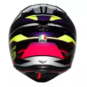Kask motocyklowy AGV K1S E2206 FASTLAP BLACK/PURPLE/PINK