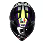 Kask motocyklowy AGV K1S E2206 FASTLAP BLACK/PURPLE/PINK