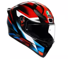 Integralny kask AGV K1S E2206 FASTLAP BLACK/RED/BLUE
