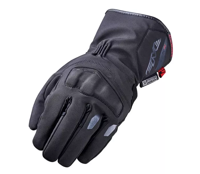 Dziecięce rękawice motocyklowe Five WFX4 KID WP czarne zimowe