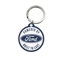 Okrągły brelok do kluczy Ford w stylu retro – wykonany, by przetrwać