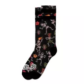 Designerskie skarpetki American Socks AS237 Dancing Skeletons w rozmiarze L/XL