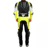 Kombinezon motocyklowy Dainese LAGUNA SECA 4 BIAŁY / CZARNY / ŻÓŁTY FLUO