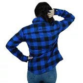 Rusty Pistons Langford women shirt dark blue vel. XS