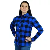 Rusty Pistons Langford women shirt dark blue vel. XS