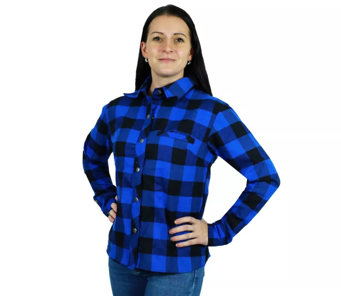 Rusty Pistons Langford women shirt dark blue vel. XS