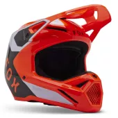 Fox V1 Lean Helmet Fluorescent Orange vel. L