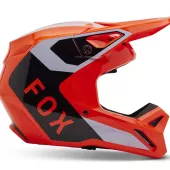 Fox V1 Lean Helmet Fluorescent Orange vel. L