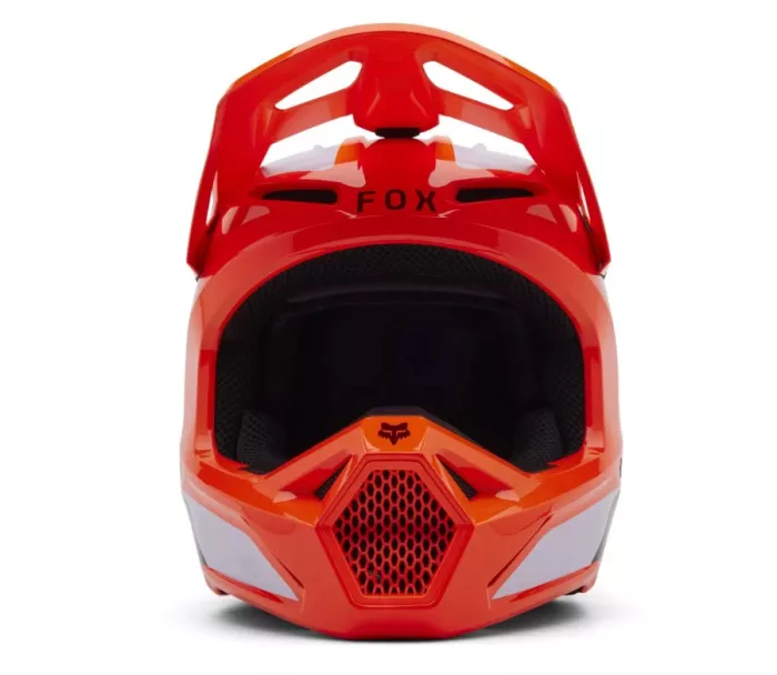 Fox V1 Lean Helmet Fluorescent Orange vel. L
