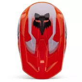 Fox V1 Lean Helmet Fluorescent Orange vel. L