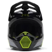Fox V1 Lean Helmet Grey/Yellow vel. S