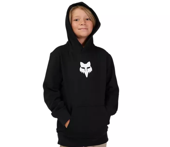 Fox 31801-001 Yth Legacy Po Fleece, Black vel. YM