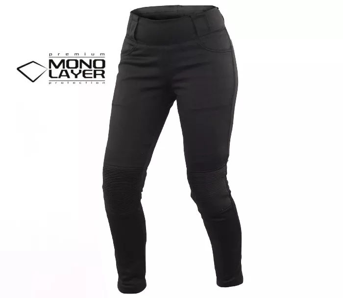 Spodnie damskie Trilobite Leggings 2.0 monolayer black