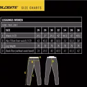 Spodnie damskie Trilobite Leggings 2.0 monolayer black