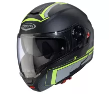 Kask składany Caberg Levo X Elite matt black/grey/yellow fluo