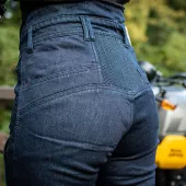 Damskie jeansy motocyklowe Trilobite Tactical granatowe