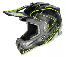 Kask motocrossowy Acerbis Linear 22-06 black/fluo yellow