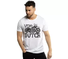 Koszulka Von Dutch Logo 3 white