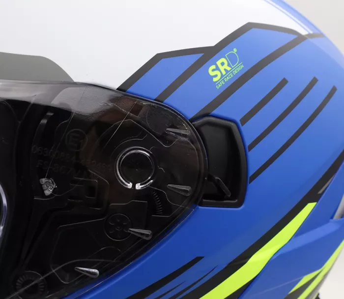 XRC Loomis wht/blk/blue/fluo vel. M