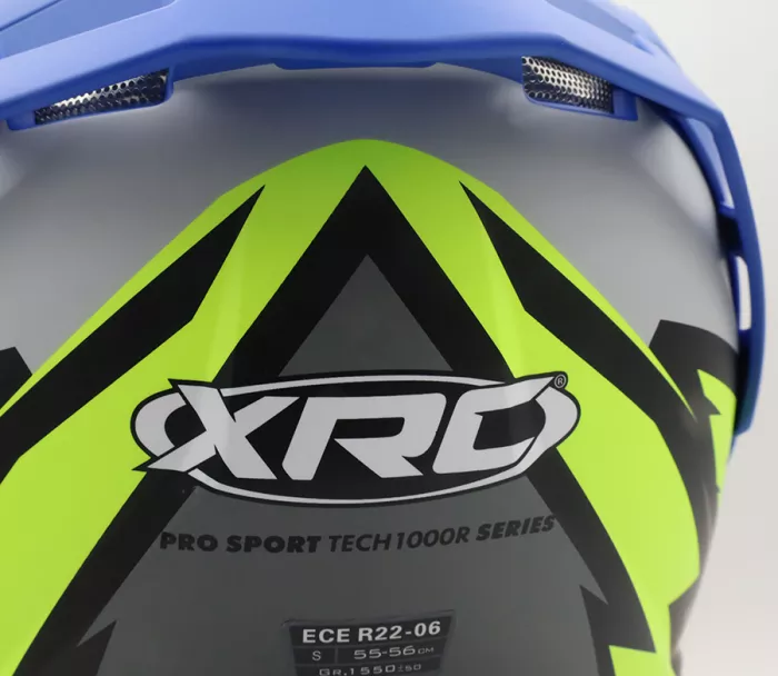 XRC Loomis wht/blk/blue/fluo vel. M