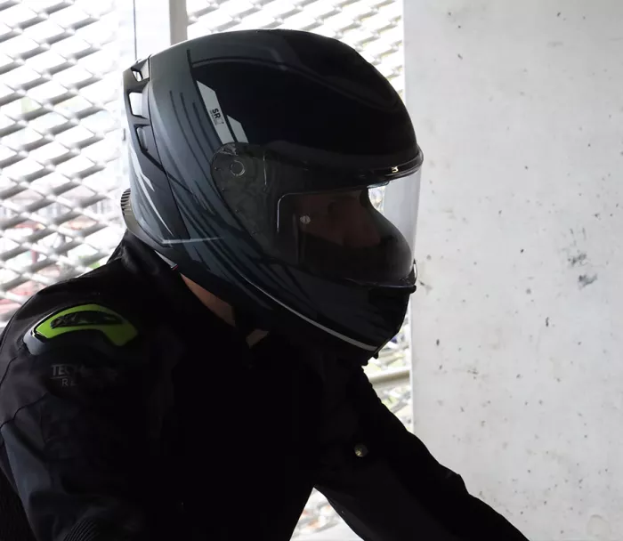 Kask integralny XRC Loomis blk/grey/light grey