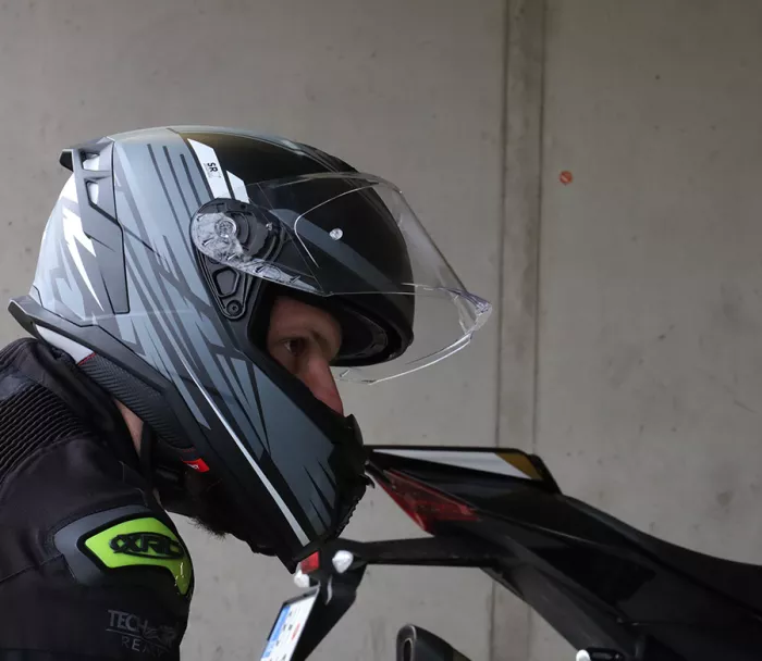 Kask integralny XRC Loomis blk/grey/light grey