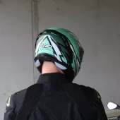 Integralny kask XRC Loomis blk/trqs/dark green/wht