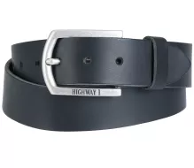 Pasek Louis Highway 1 skórzany pasek czarny