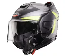 Kask składany Caberg Trip Lunar matt black/grey/yellow fluo