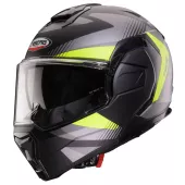 Kask składany Caberg Trip Lunar matt black/grey/yellow fluo