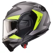 Kask składany Caberg Trip Lunar matt black/grey/yellow fluo