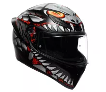 Integralny kask AGV K1 S E2206 LYZARD MATT BLACK/GREY/RED