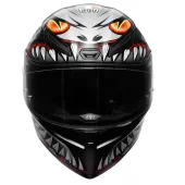 Integralny kask AGV K1 S E2206 LYZARD MATT BLACK/GREY/RED