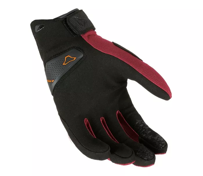 Dámské rukavice na moto Macna Darko bordeaux/black