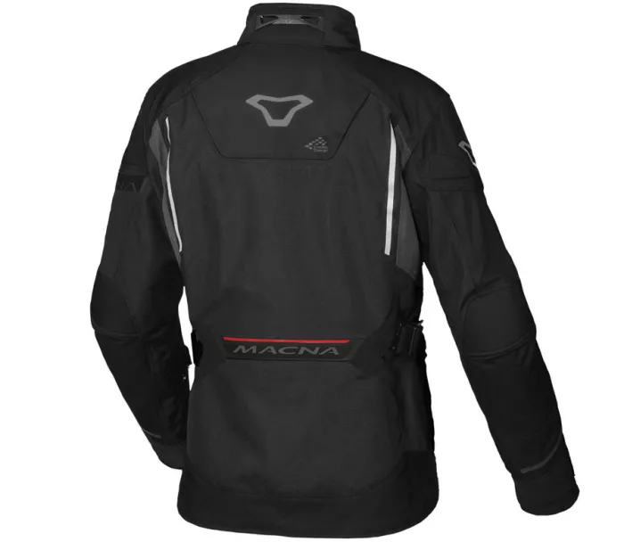 Damska kurtka motocyklowa Macna Mundial czarna rozmiar 2XL